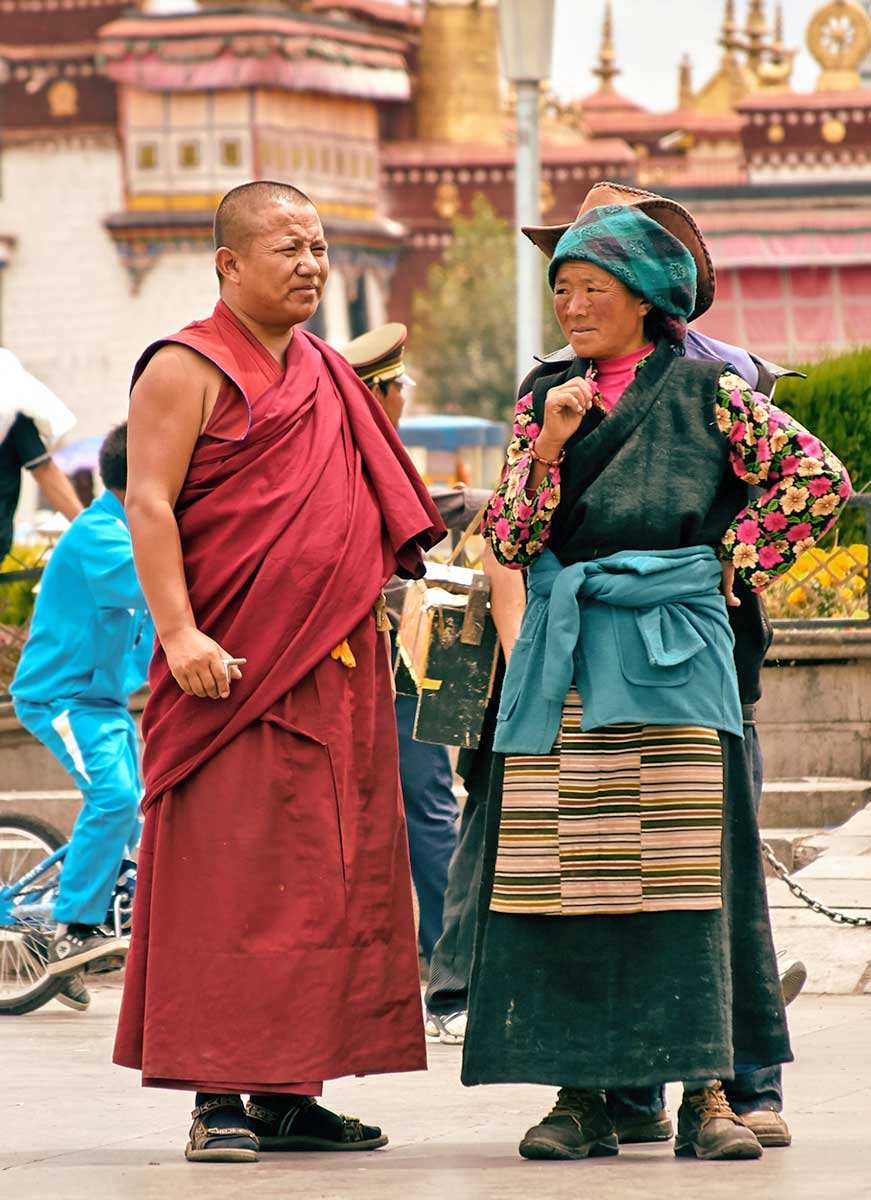 monks buddhist photo