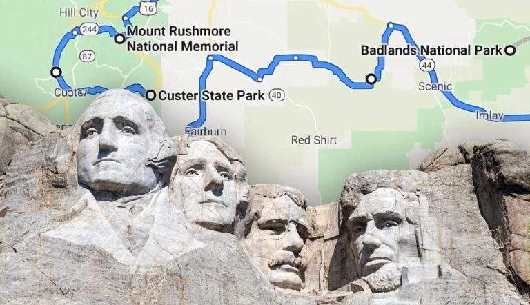 mount rushmore in south dakota