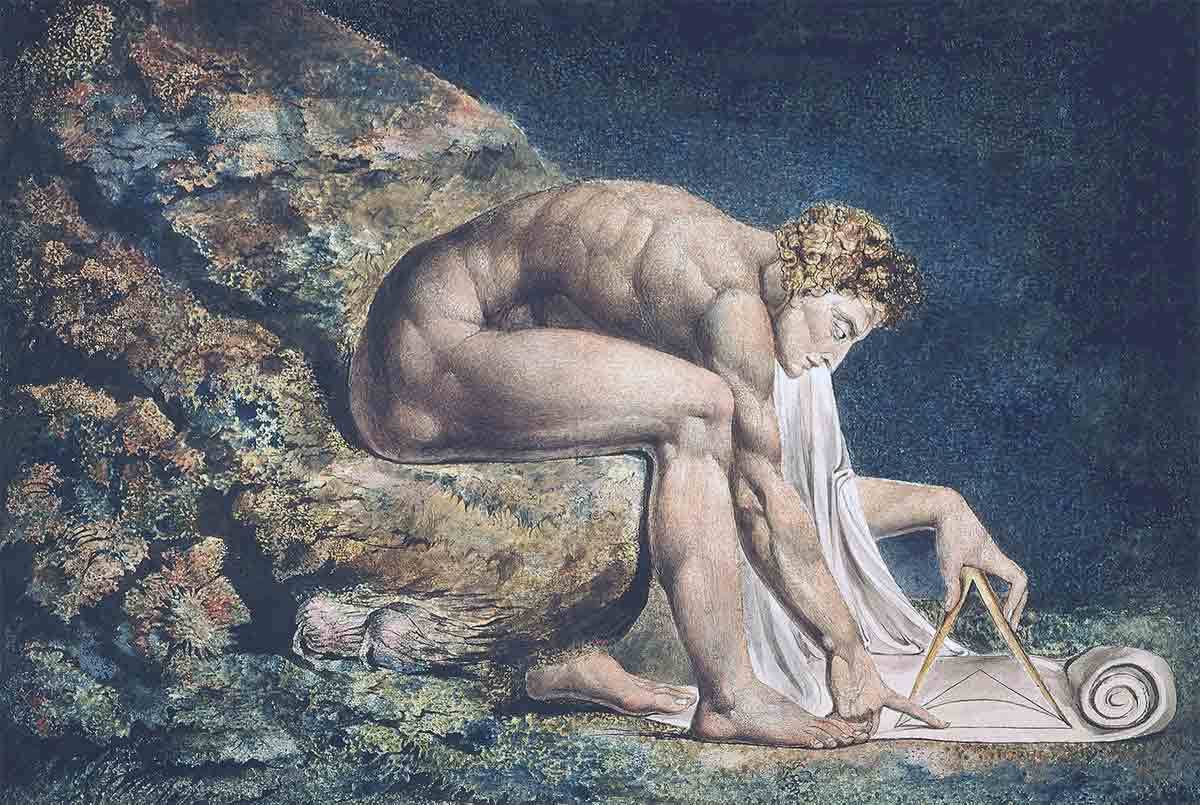 newton william blake