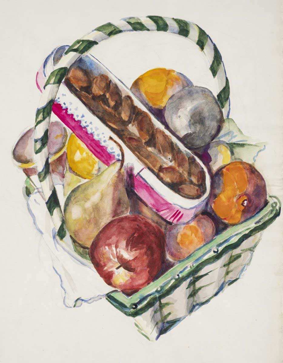 nivison fruit watercolor