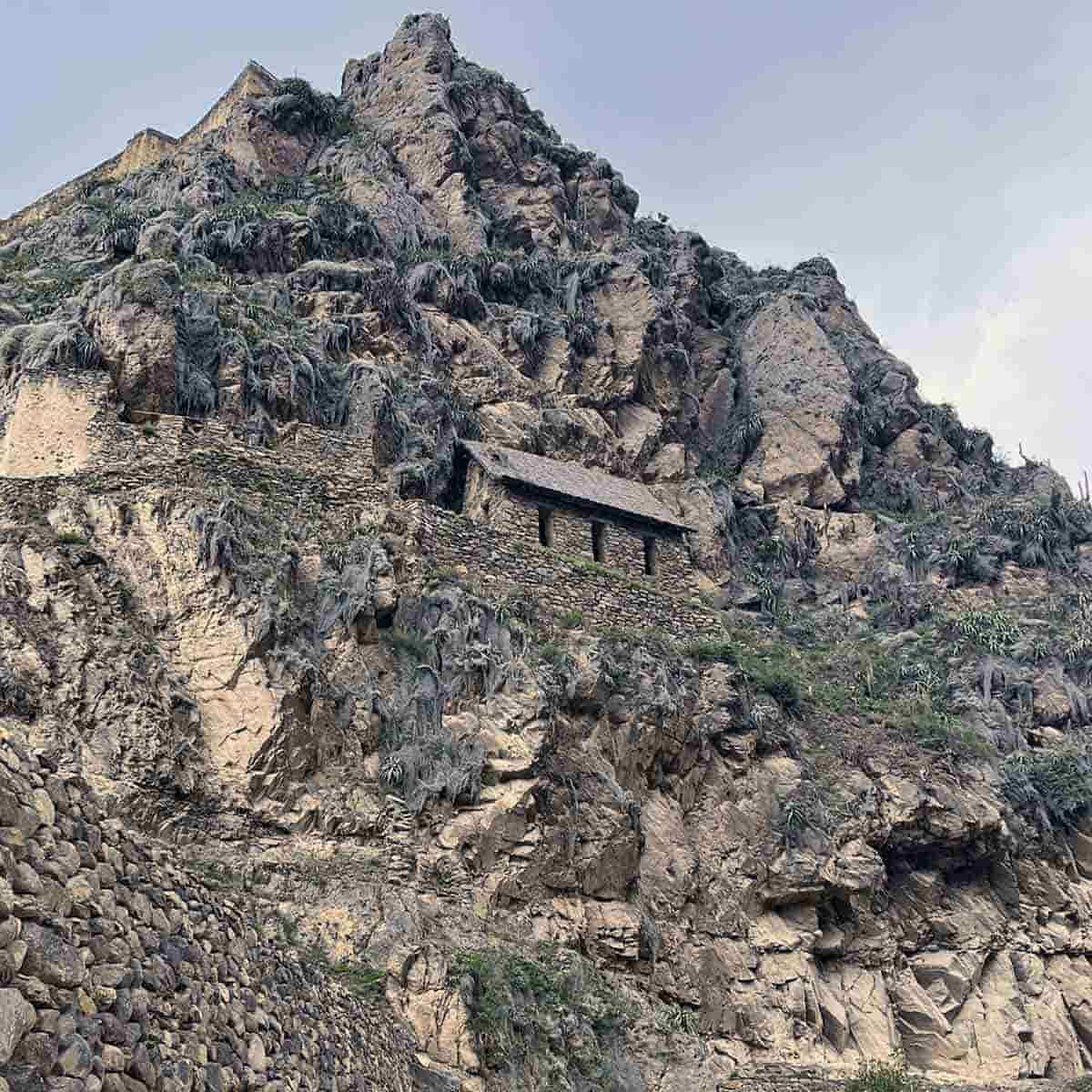 ollantaytambo peru inca qullqa storehouse