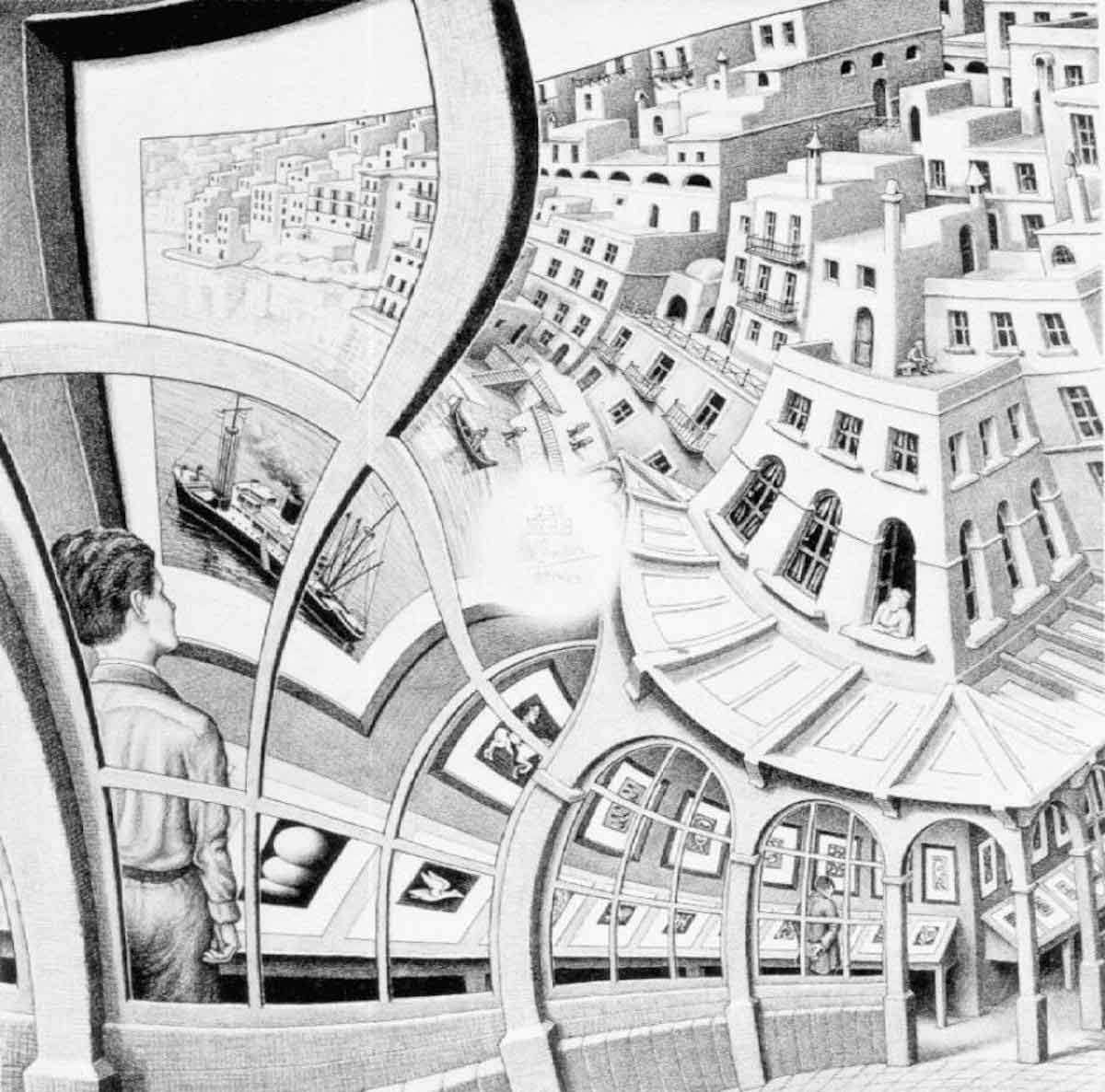 print gallery mc escher 1956