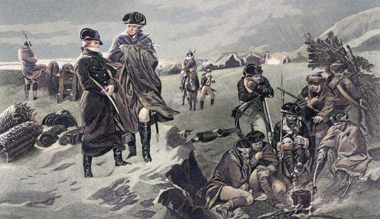 revolutionary war valley forge 1778 color