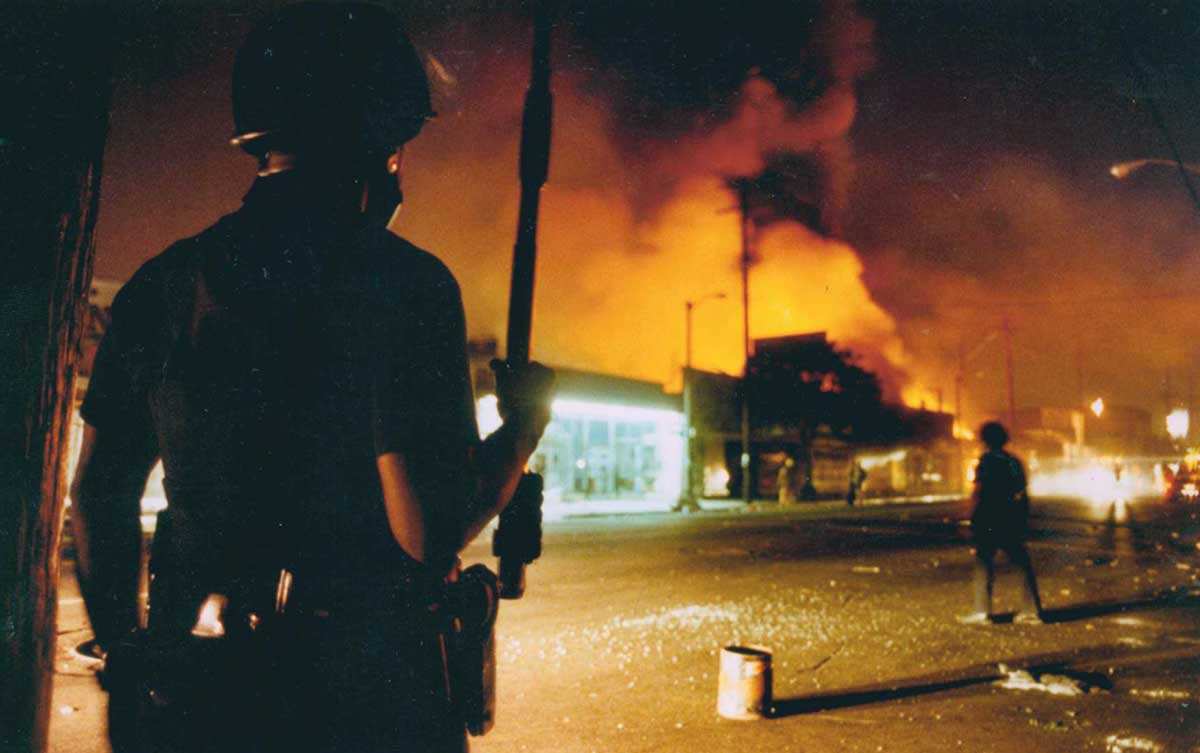 riots fire officer delwin fields