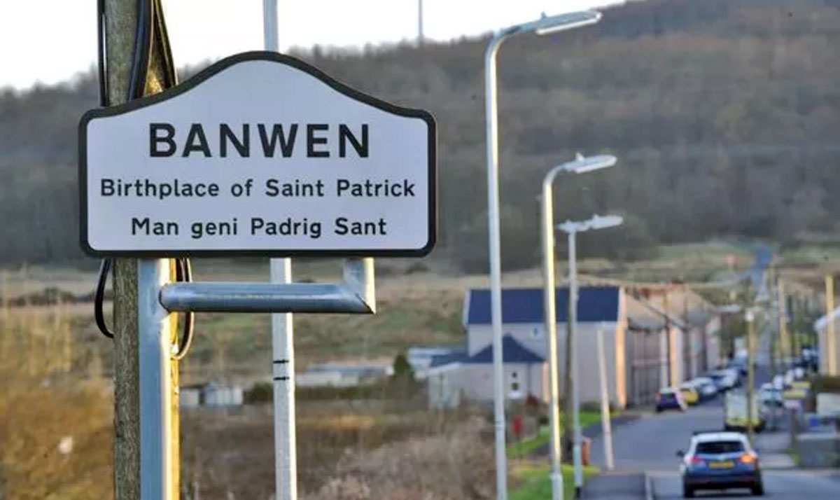 saint patrick banwen birthplace