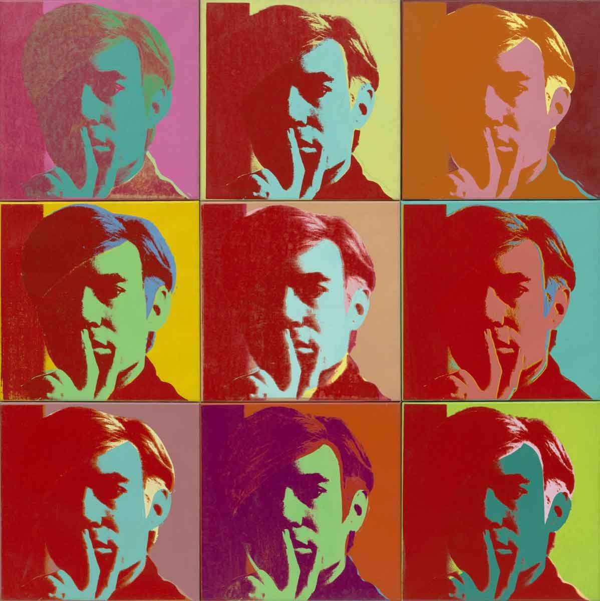 self portrait andy warhol 1966