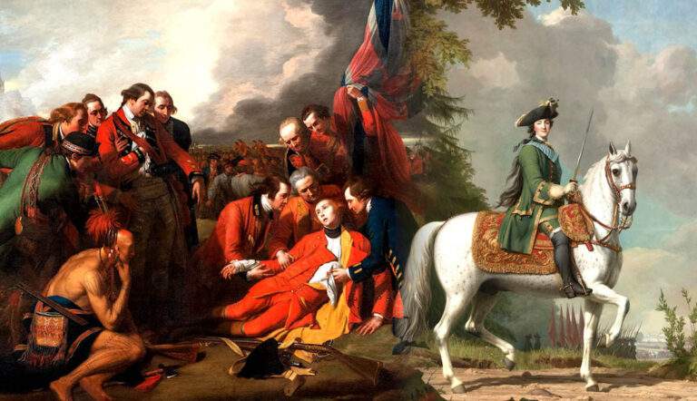 seven years war general wolfe catherine ii