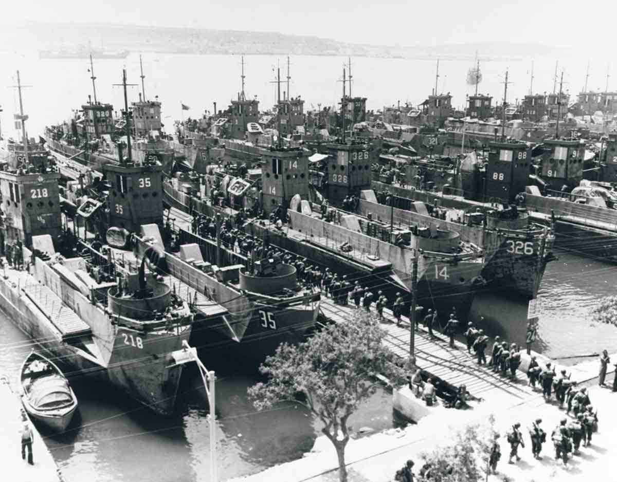 ships tunis operation husky invasion sicily