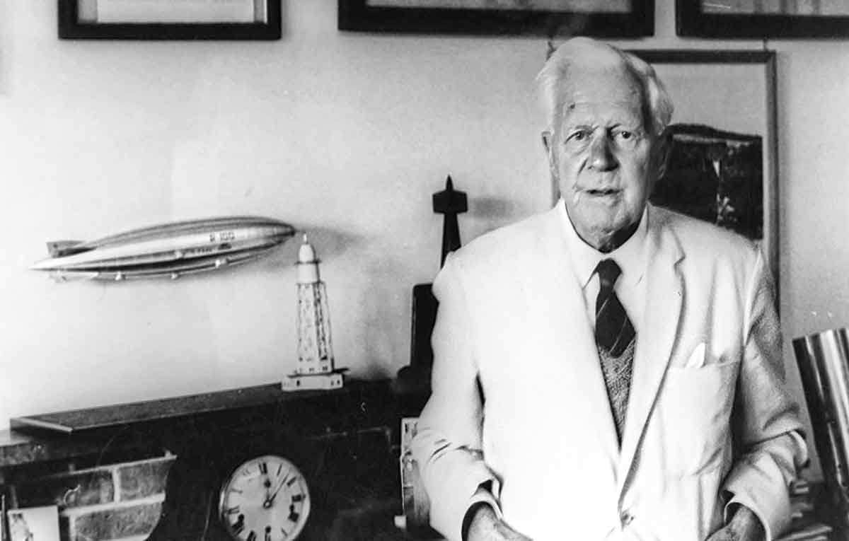  Wellington designer Sir Barnes Wallis Source: San Diego Air and Space Museum