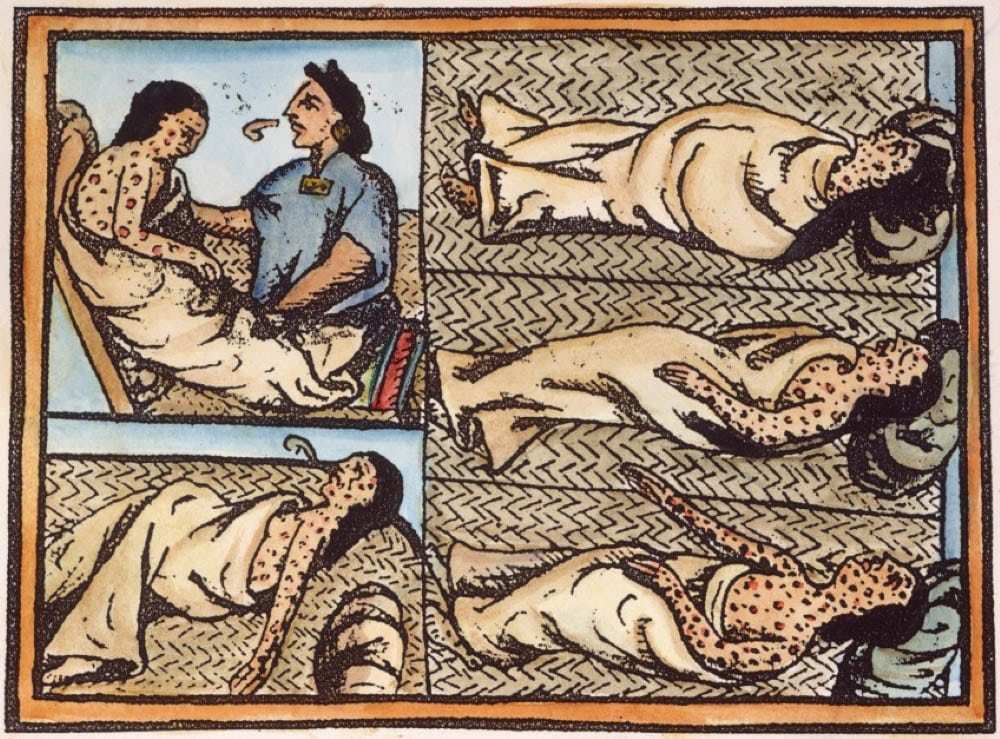 smallpox mesoamericans blankets