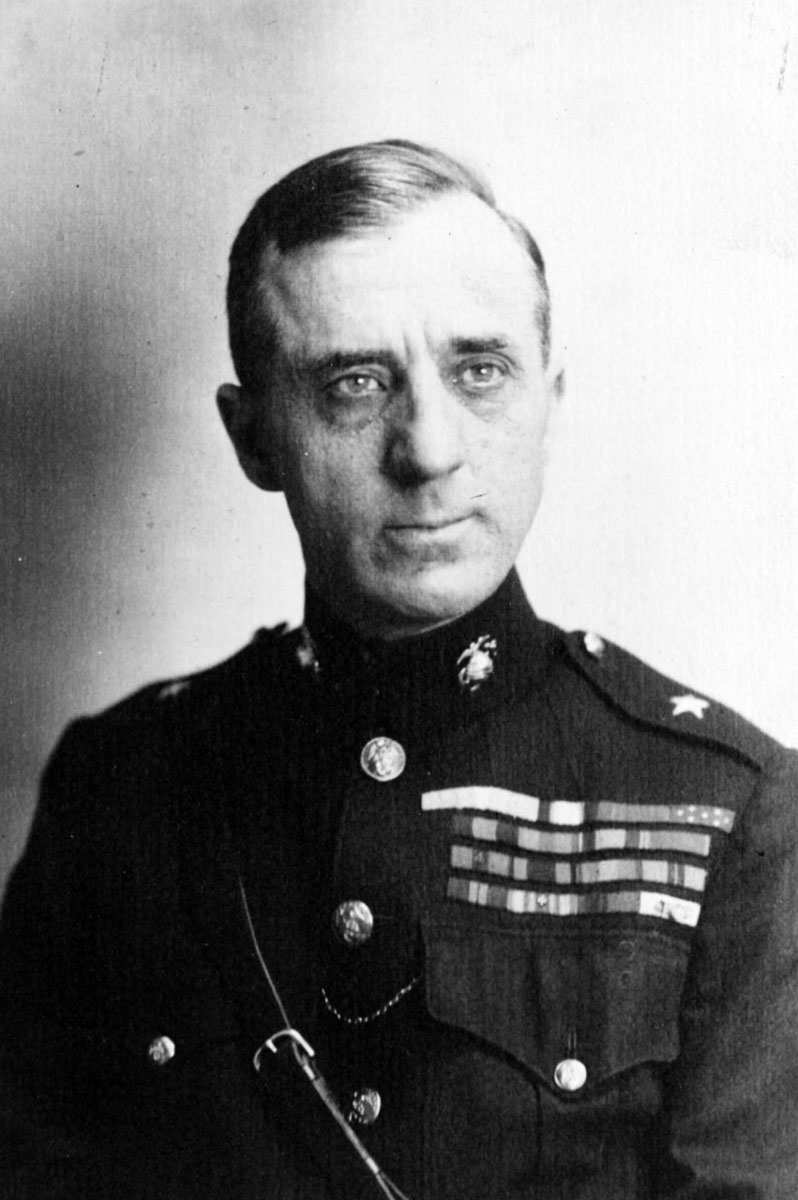 smedley butler marine general uniform portrait photo