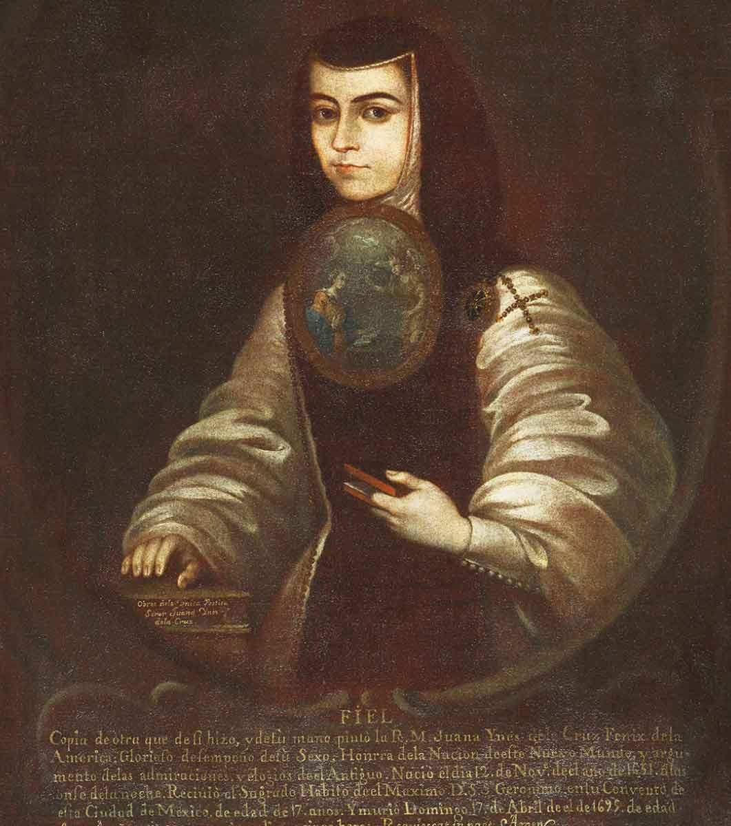 sor juana ines de la cruz portrait