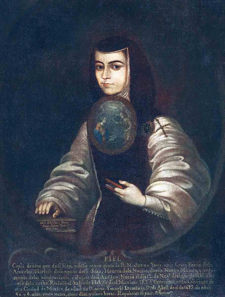 sor juana ines de la cruz portrait