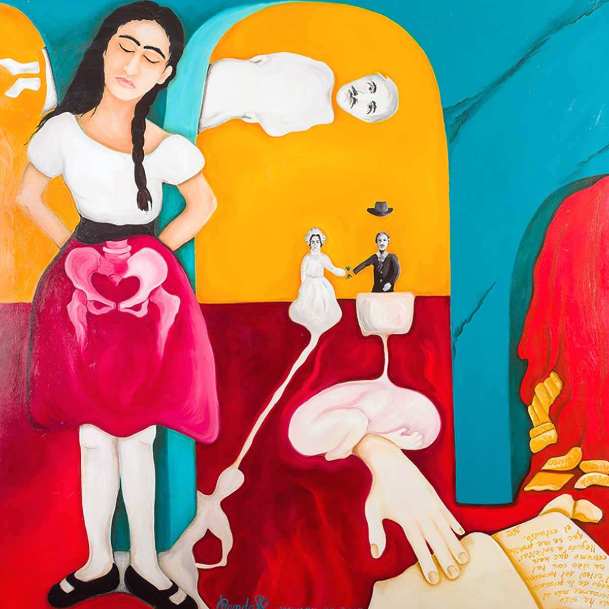 sor juana ines painting jennifer randall