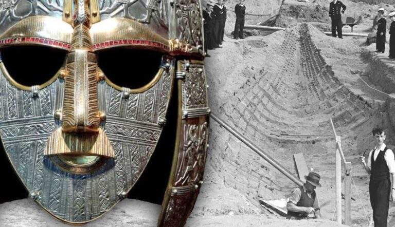 sutton hoo early english ship burial