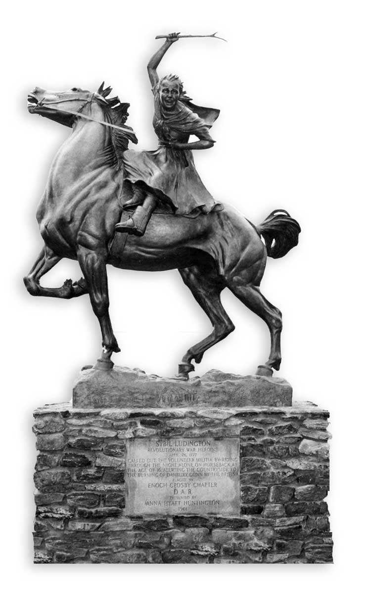 sybil ludington statue