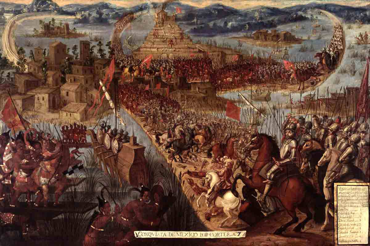 tenochtitlan conquest cortes