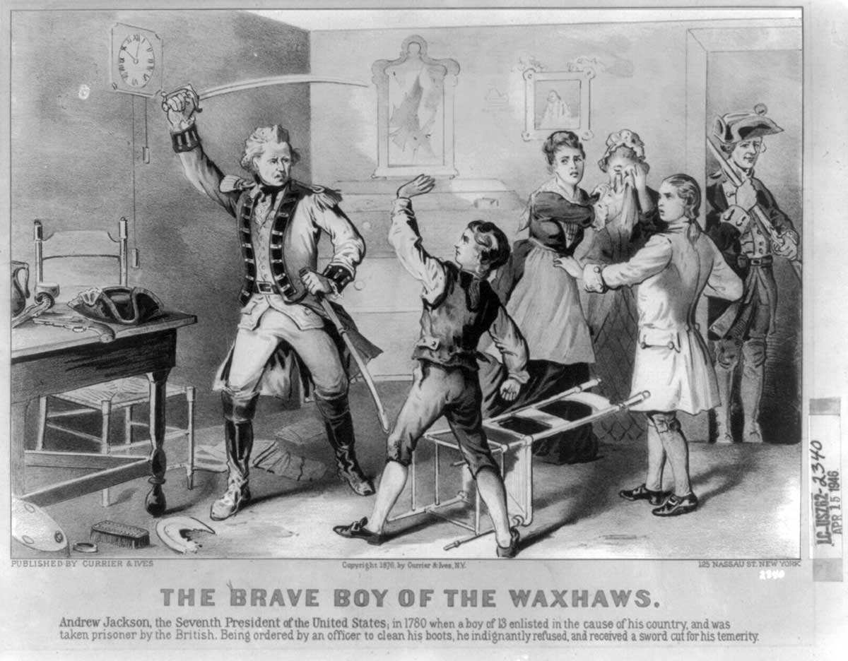 the brave boy of the waxhaws