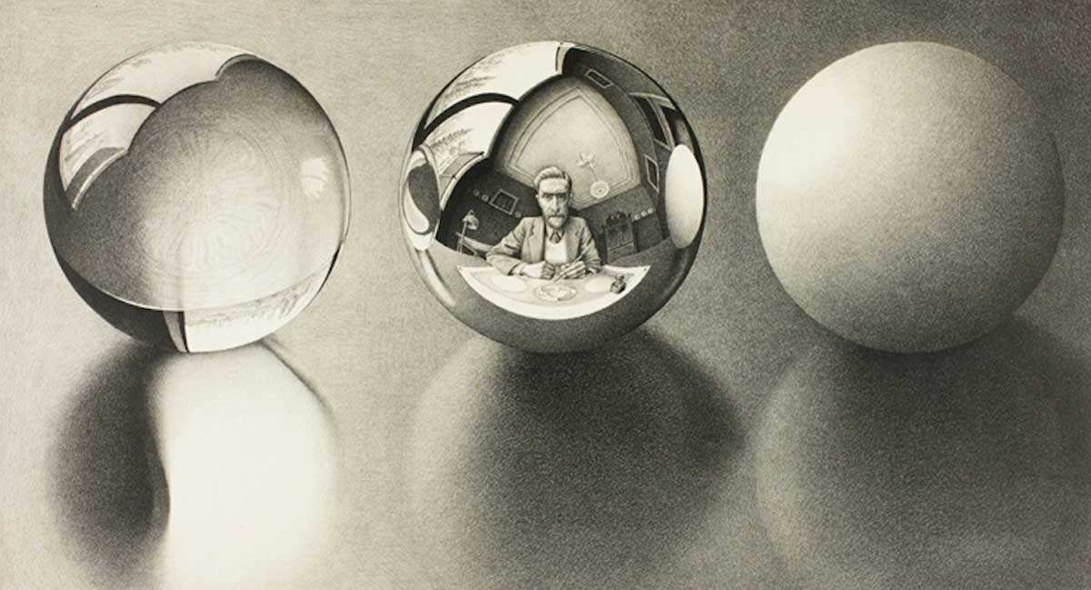 three spheres ii mc escher 1946