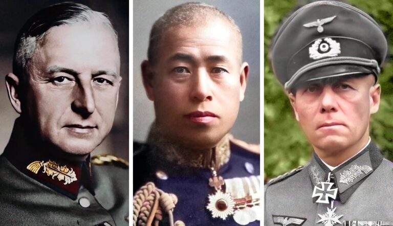 top axis commanders ww2