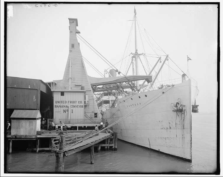 united fruit company banana ship new orleans photo