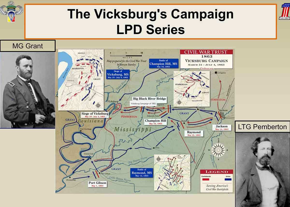 vicksburg campaign us army