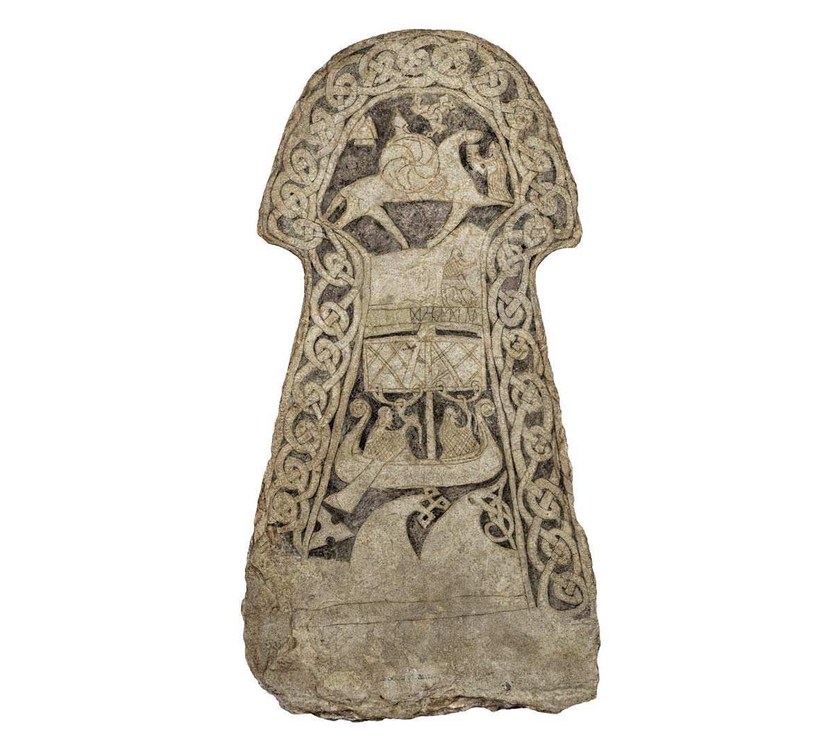 viking iceland stone stele