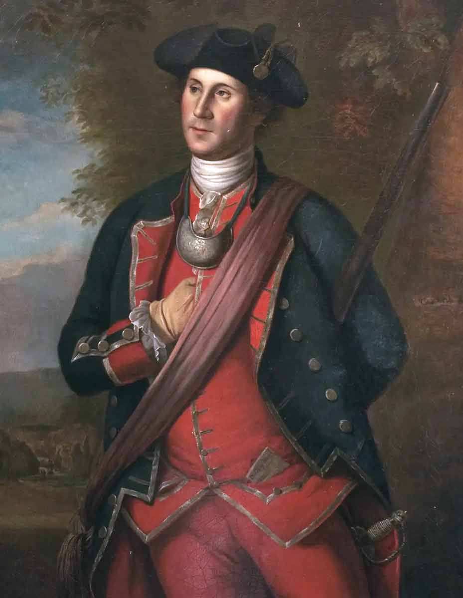 washington british uniform revolutionary war