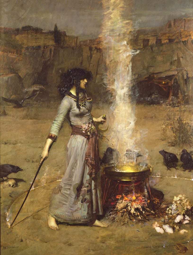 waterhouse magic circle