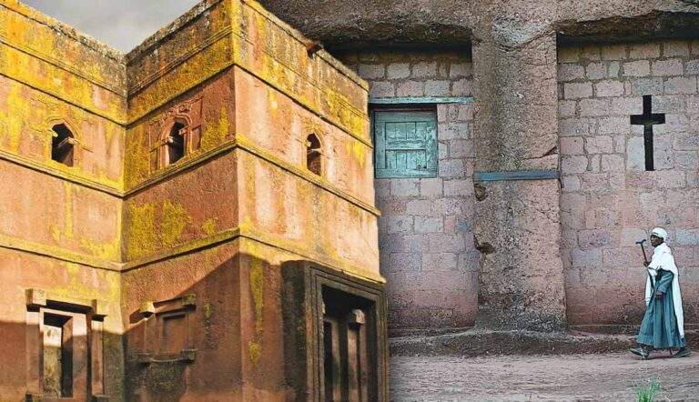 what are lalibela rock cut churches