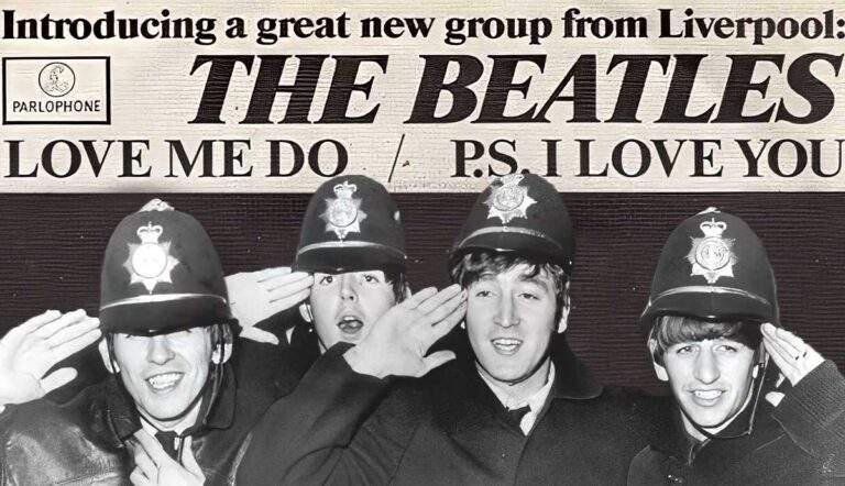 what was the beatles first hit