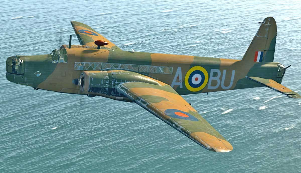 what was vickers wellington bomber