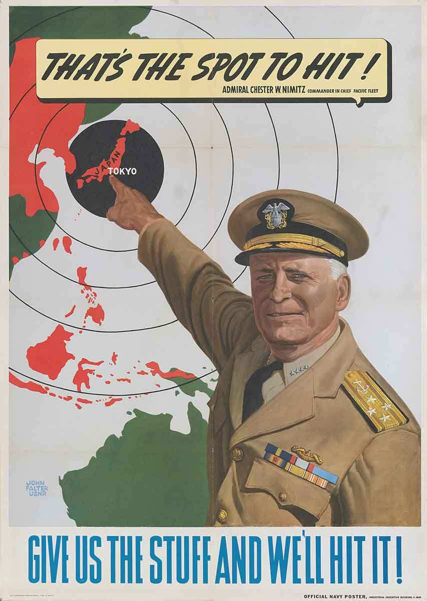 Nimitz Poster Source: National Portrait Gallery, Washington