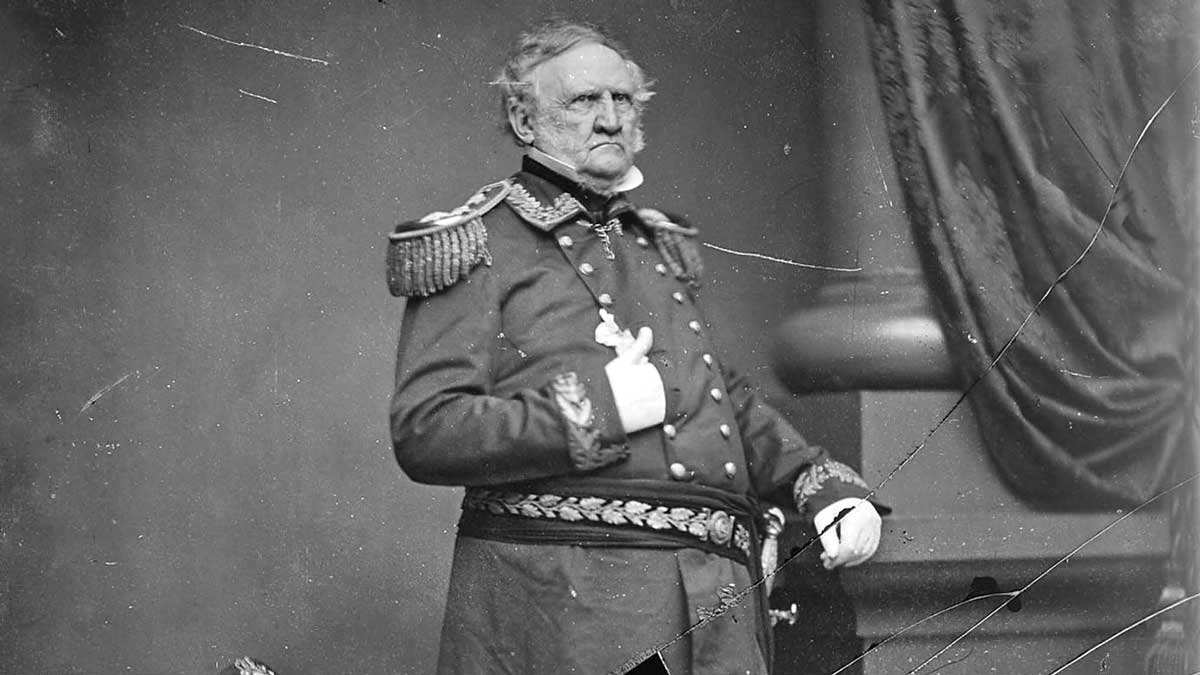 winfield scott 1861 general in chief