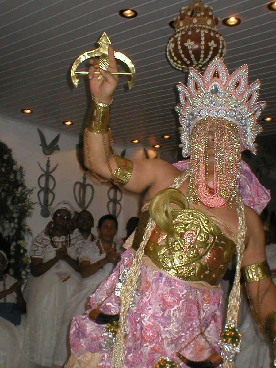 woman costume oba orisha religion goddess celebration