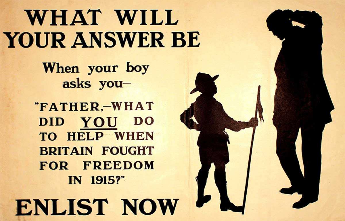 ww1 recruitment poster