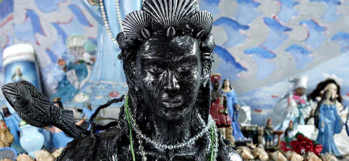 yemaja iemanja sea goddess orisha statue africa